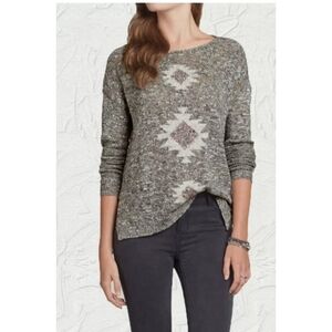 Hollister Lightweight Aztec Print Sweater